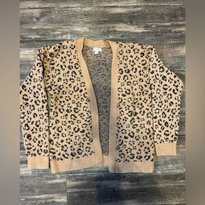 Cat & Jack Leopard Cardigan